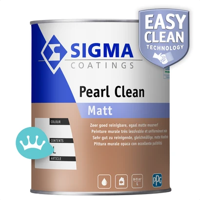 Sigma Pearl Clean Matt Mengkleur 1 liter packshot