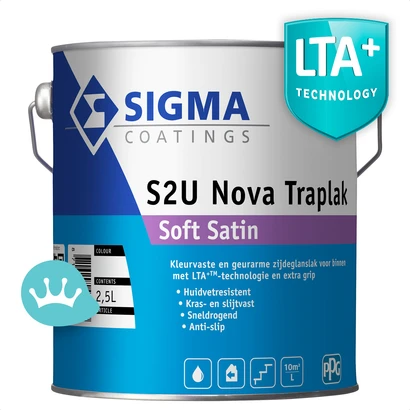 Sigma S2U Nova Traplak Soft Satin Mengkleur 2,5 liter packshot