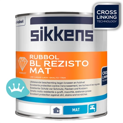 Sikkens Rubbol Bl Rezisto Mat Mengkleur 1 liter packshot