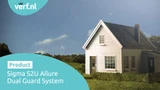 Wit houten huis in een groene omgeving, beschermd met Sigma S2U Allure Gloss die het Dual Guard System bevat.