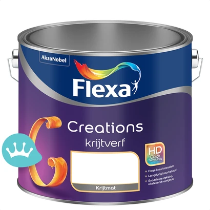 Flexa Creations Krijtverf Krijtmat Mengkleur 2,5 liter packshot