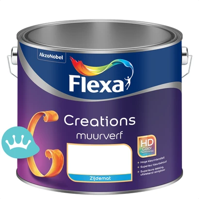 Flexa Creations Muurverf Zijdemat Mengkleur 2,5 liter packshot