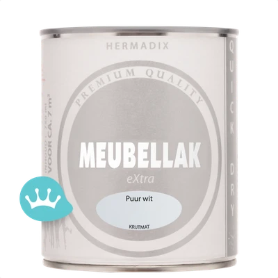 Hermadix Meubellak Extra Puur Wit 750 mililiter packshot