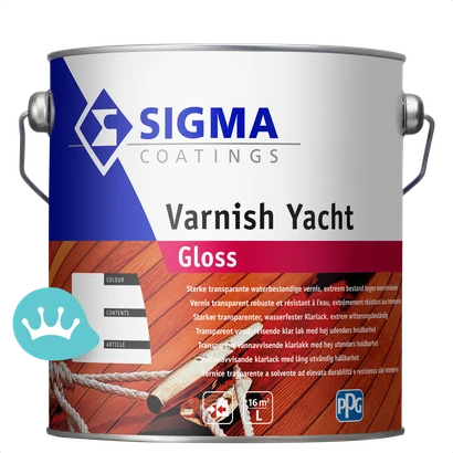 Sigma Varnish Yacht Gloss 2,5 liter packshot
