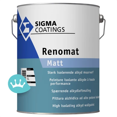 Sigma Renomat Matt Mengkleur 5 liter packshot