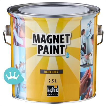 Mag Paint Magneetverf Donker Grijs 2,5 liter packshot