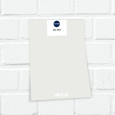 Histor Color Tester Ral 9003