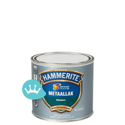 Hammerite Metaallak Zijdeglans Mengkleur 500 mililiter packshot