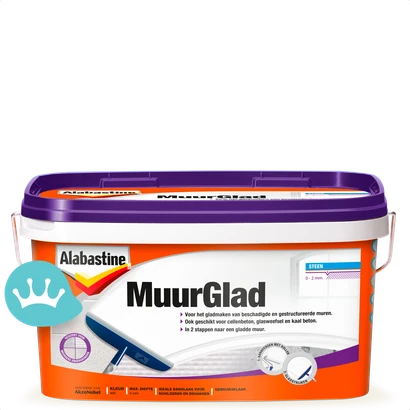 Alabastine Muur Glad 5 liter packshot