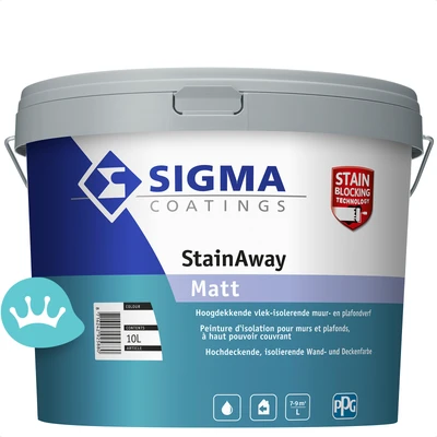 Sigma Stain Away Matt Mengkleur 10 liter packshot