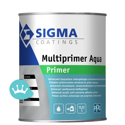 Sigma Multiprimer Aqua Mengkleur 1 liter packshot