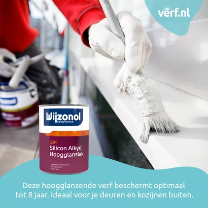 Wijzonol Lbh Silicon Alkyd Hoogglanslak Toepassing