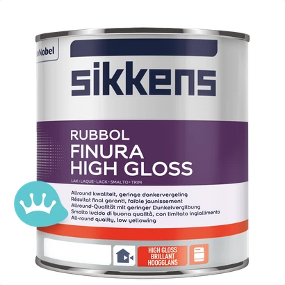 Sikkens Rubbol Finura High Gloss Mengkleur 1 liter packshot
