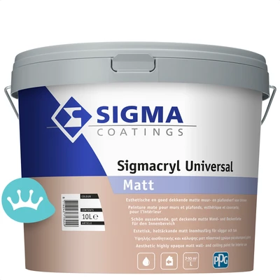 Sigma Sigmacryl Universal Matt Mengkleur 10 liter packshot