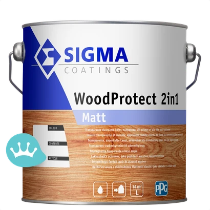 Sigma Wood Protect 2in1 Matt 2,5 liter packshot