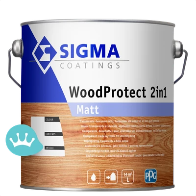 Sigma Wood Protect 2in1 Matt 2,5 liter packshot