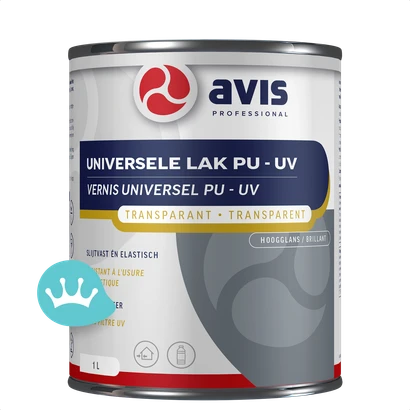 Avis Universele Lak Pu Uv Transparant Hoogglans 1000 mililiter Nieuw packshot