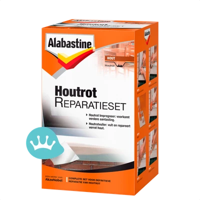 Alabastine Houtrot Reparatieset 2 X 250 G packshot