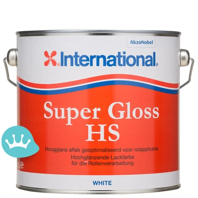 International Super Gloss Hs White 100 2,5 liter packshot