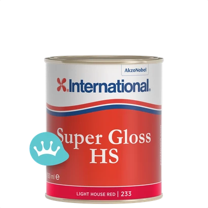 International Super Gloss Hs Lighthouse Red 233 750 mililiter packshot