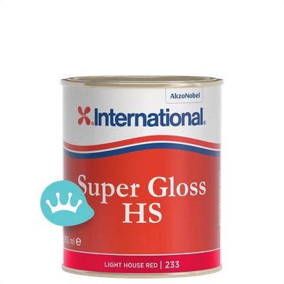 International Super Gloss Hs Lighthouse Red 233 750 mililiter packshot