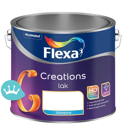 Flexa Creations Lak Zijdeglans Mengkleur 2,5 liter packshot
