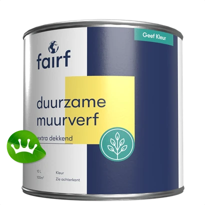 Fairf Duurame Muurverf Extra Dekkend Mengkleur 1 liter packshot
