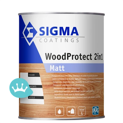 Sigma Wood Protect 2in1 Matt 1 liter packshot