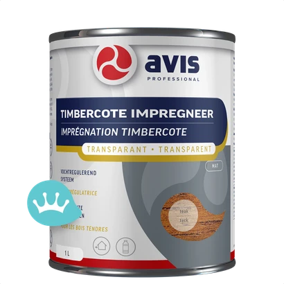 Avis Timbercote Impregneer Transparant Teak Mat 1000 mililiter Nieuw packshot