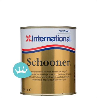 International Schooner Kleurloos 750 mililiter packshot