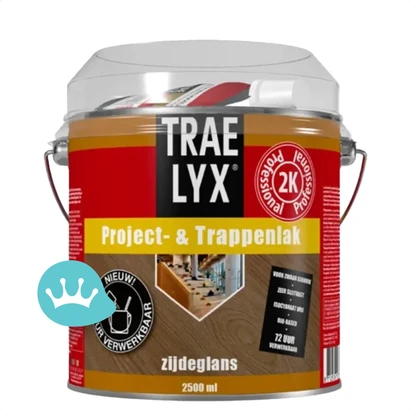 Trae Lyx Project & Trappenlak Z Ijdeglans 2,5 liter packshot
