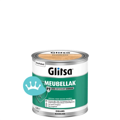 Glitsa Meubellak PT Eiglans Kleurloos 250 mililiter packshot
