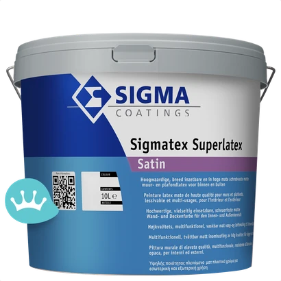 Sigma Sigmatex Superlatex Satin Mengkleur 10 liter packshot