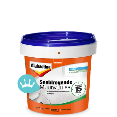 Alabastine Sneldrogende Muurvuller Kant En Klaar 1 Kg packshot