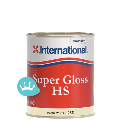 International Super Gloss Hs Pearl White 253 750 mililiter packshot