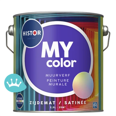 Histor My Color Muurverf Zijdemat Mengkleur 2,5 liter packshot