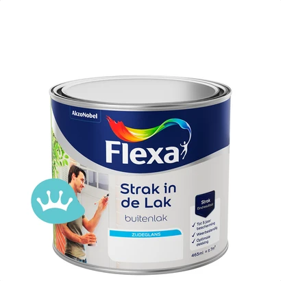 Flexa Strak in De Lak Zijdeglans Mengkleur 500 mililiter packshot