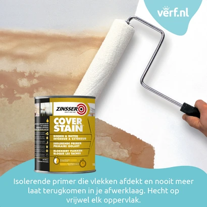 Zinsser Cover Stain Wit 1 liter Toepassing 1 packshot