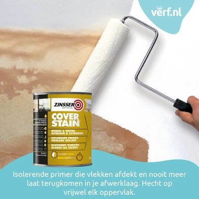 Zinsser Cover Stain Wit 1 liter Toepassing 1 packshot