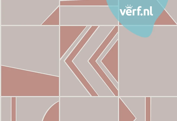 Hooked on Walls Tinted Tiles Groove 29041