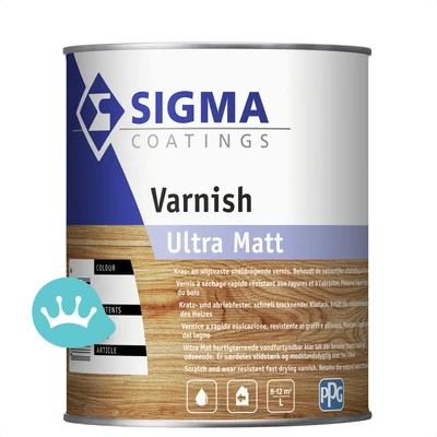 Sigma Varnish Ultra Matt Mengkleur 1 liter packshot