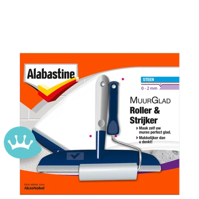 Alabastine Muurglad Roller En Strijker packshot