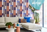 Hooked on Walls Tinted Tiles Opulent 29000 Metallic Flakes Sfeerafbeelding