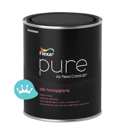 Flexa Pure Lak Hoogglans Mengkleur 1 liter packshot