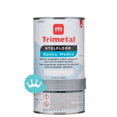 Trimetal Stelfloor Epoxy Hydro Mengkleur 1 liter packshot