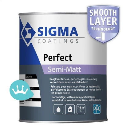 Sigma Perfect Semi Matt Mengkleur 1 liter packshot