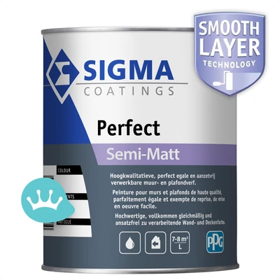 Sigma Perfect Semi Matt Mengkleur 1 liter packshot