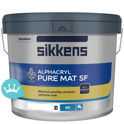 Sikkens Alphacryl Pure Mat Sf Mengkleur 10 liter packshot