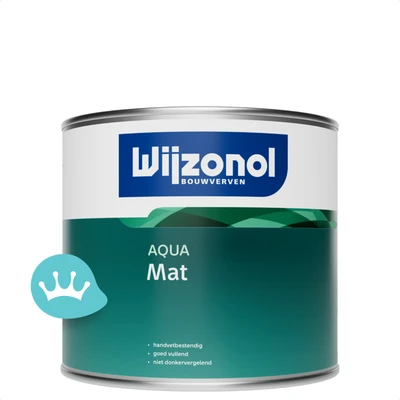 Wijzonol Aqua Mat Mengkleur 500 mililiter packshot