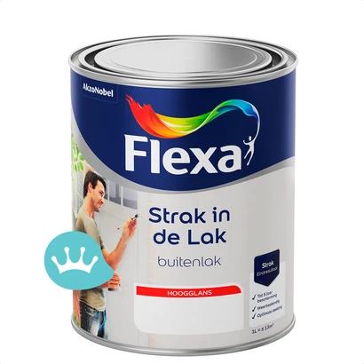 Flexa Strak in De Lak Hoogglans Mengkleur 1 liter packshot